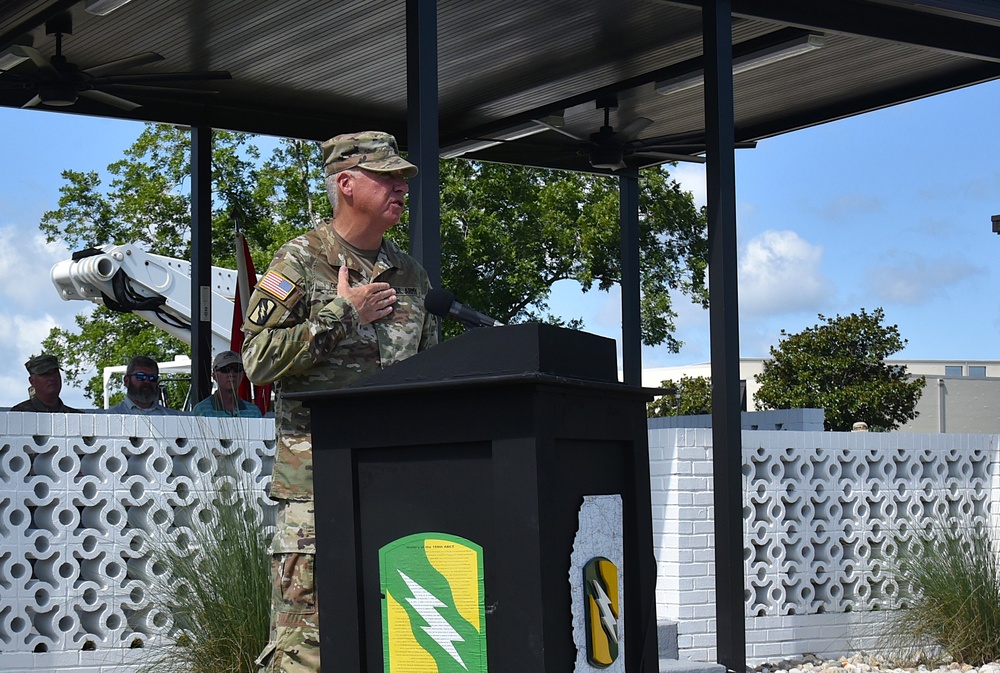 155th ABCT Change of Responsibility Ceremony at Camp Shelby on July 20, 2025