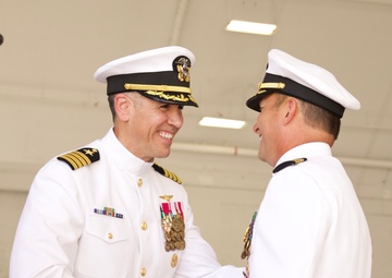 Burfield Closes out 27 Years of Service, Zematis Takes Charge at NAS Patuxent River Change of Command