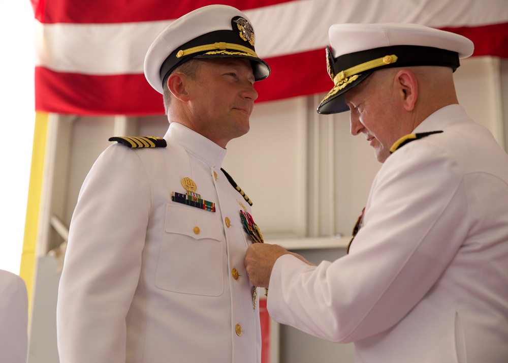 Burfield Closes out 27 Years of Service, Zematis Takes Charge at NAS Patuxent River Change of Command