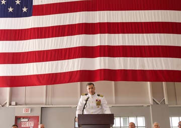 Burfield Closes out 27 Years of Service, Zematis Takes Charge at NAS Patuxent River Change of Command