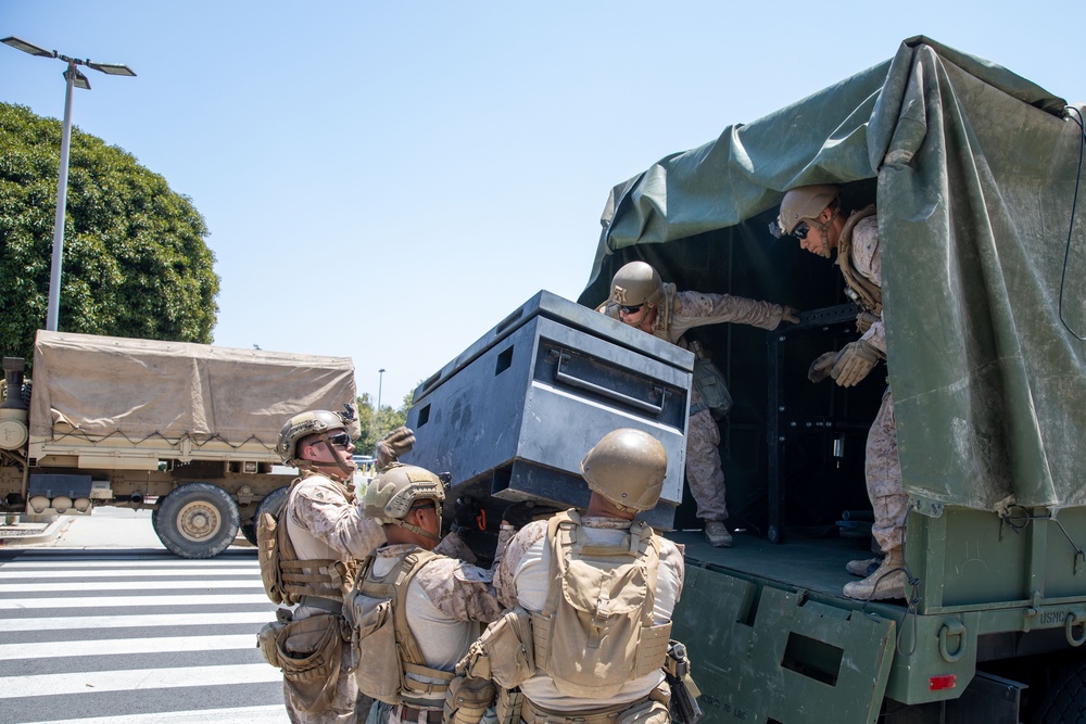 Marines redeploy to home station from TF-51 assignment
