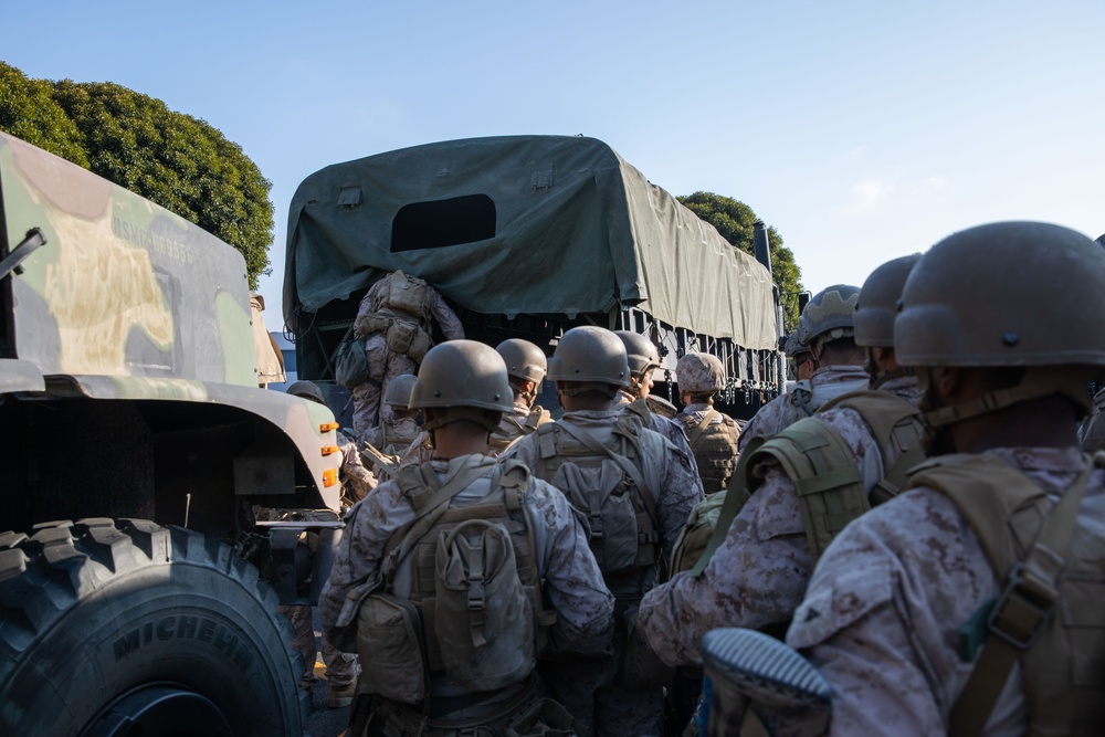 Marines redeploy to home station from TF-51 assignment