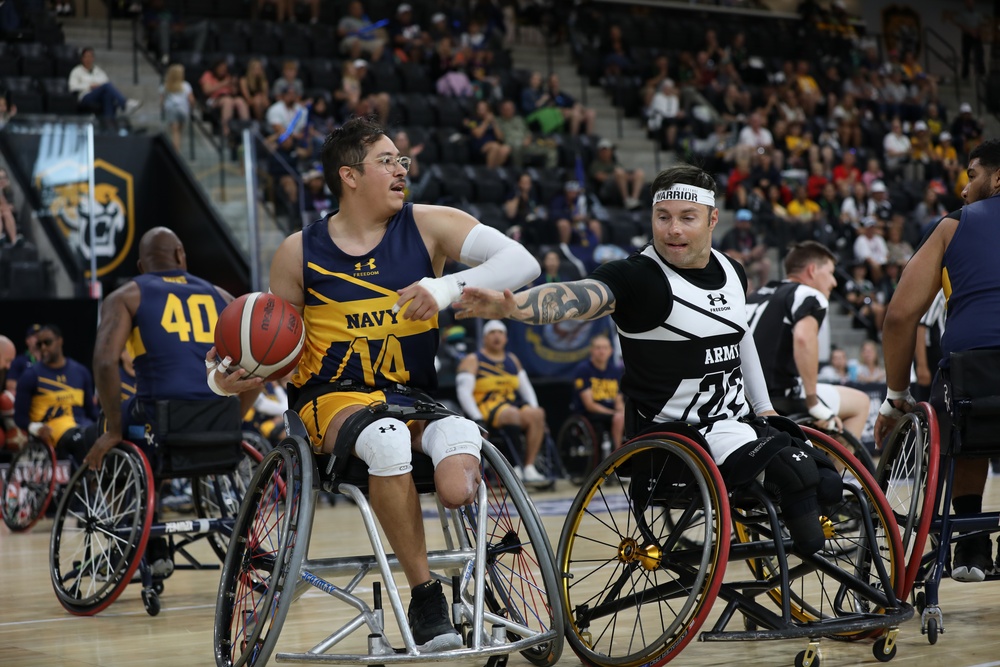 Wheelchair Basketball Semifinals at the 2025 Warrior Games