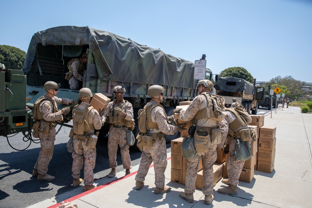 Marines redeploy to home station from TF-51 assignment