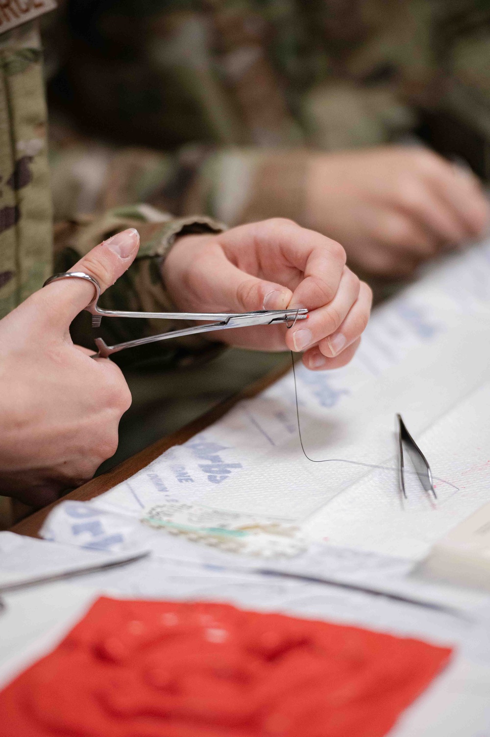 The 139th Medical Group completes medical simulation training at Naval Medical Center San Diego