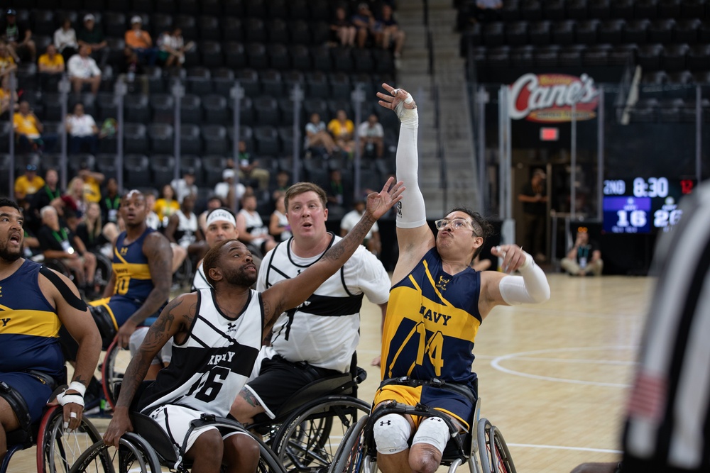 Wheelchair Basketball Semifinals at the 2025 Warrior Games