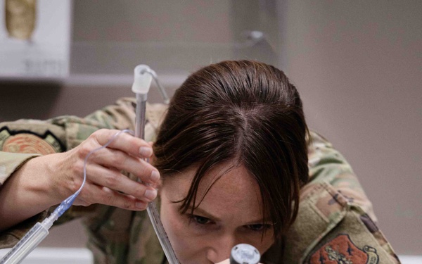 The 139th Medical Group completes medical simulation training at Naval Medical Center San Diego