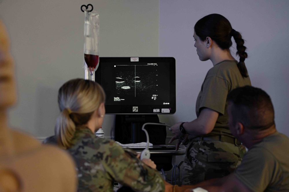 The 139th Medical Group completes medical simulation training at Naval Medical Center San Diego