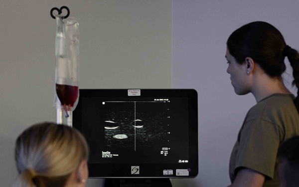 The 139th Medical Group completes medical simulation training at Naval Medical Center San Diego