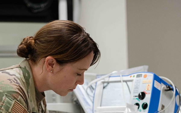The 139th Medical Group completes medical simulation training at Naval Medical Center San Diego