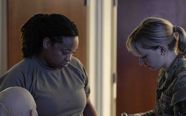 The 139th Medical Group completes medical simulation training at Naval Medical Center San Diego