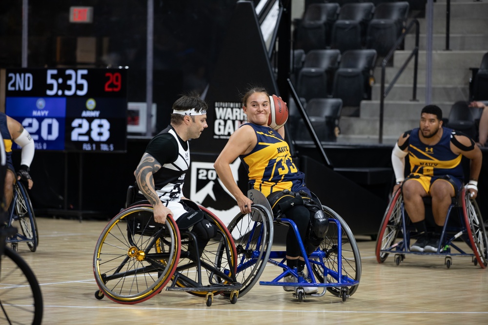 Wheelchair Basketball Semifinals at the 2025 Warrior Games