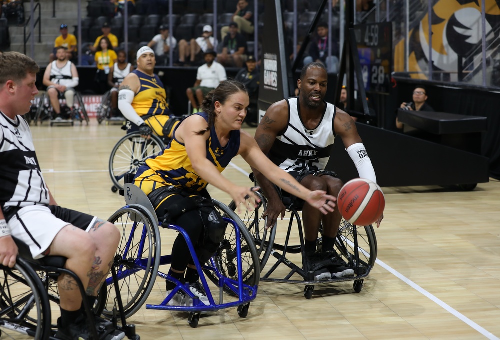 Wheelchair Basketball Semifinals at the 2025 Warrior Games