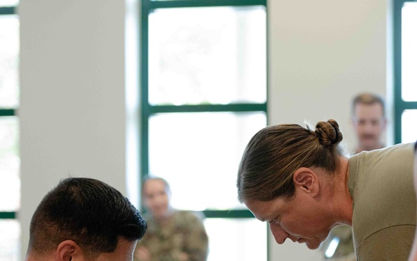 The 139th Medical Group practices blood transfusions