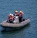 USS Essex (LHD 2) Sailors conduct small boat operations