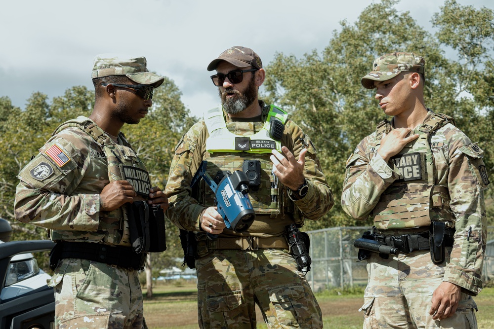 Australian and U.S. Military Police Radar Speed Detection Training