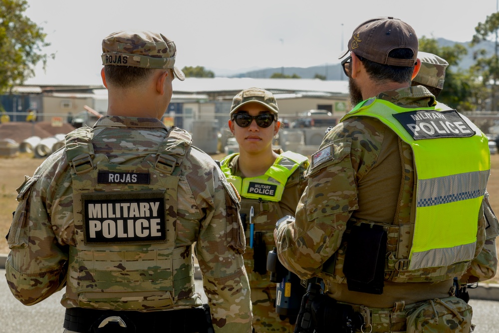 Australian and U.S. Military Police Radar Speed Detection Training