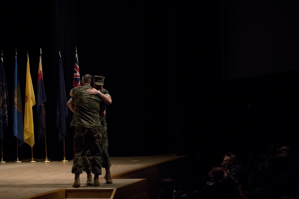 Sergeant Major relief and appointment ceremony for MAG-12
