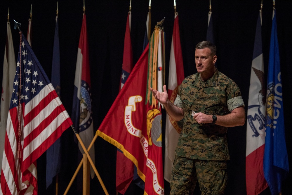 Sergeant Major relief and appointment ceremony for MAG-12