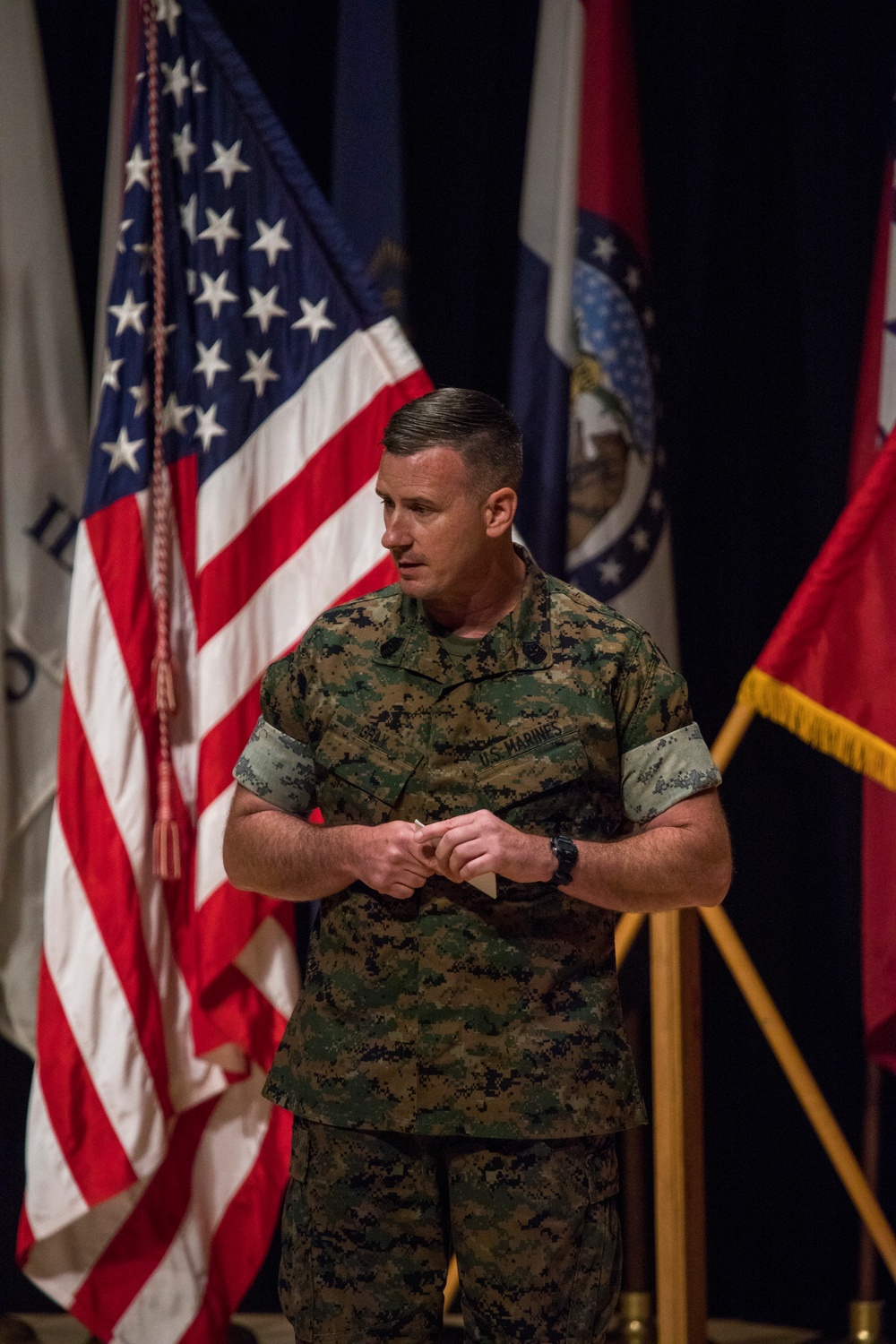 Sergeant Major relief and appointment ceremony for MAG-12