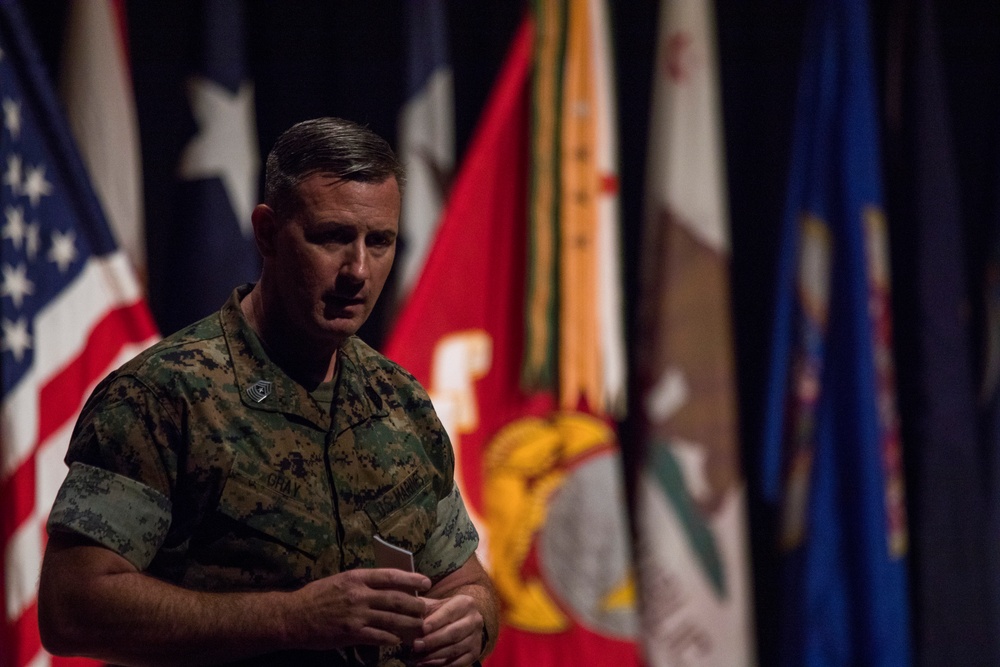 Sergeant Major relief and appointment ceremony for MAG-12