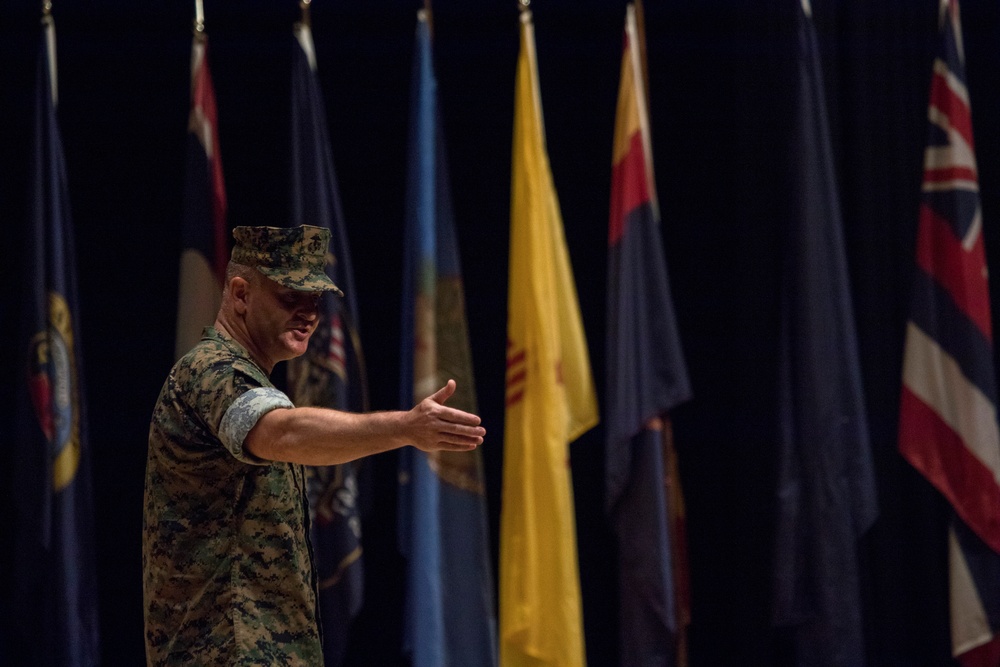Sergeant Major relief and appointment ceremony for MAG-12