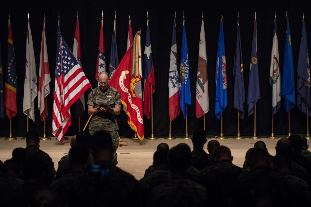 Sergeant Major relief and appointment ceremony for MAG-12