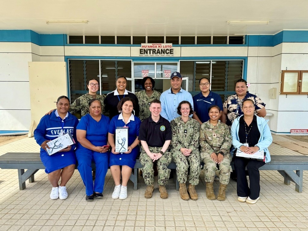Pacific Partnership 2025 Medical Team Conducts Health Engagements in Nuku’Alofa, Tonga