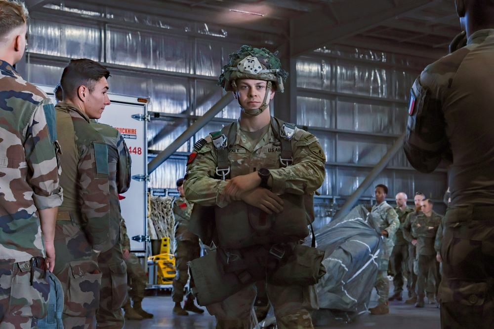 11th Airborne Division Parachute Training