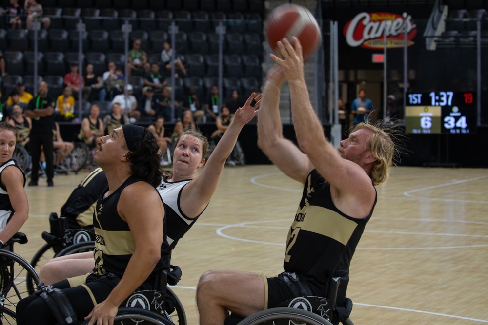 Wheelchair Basketball Championship at the DoD Warrior Games