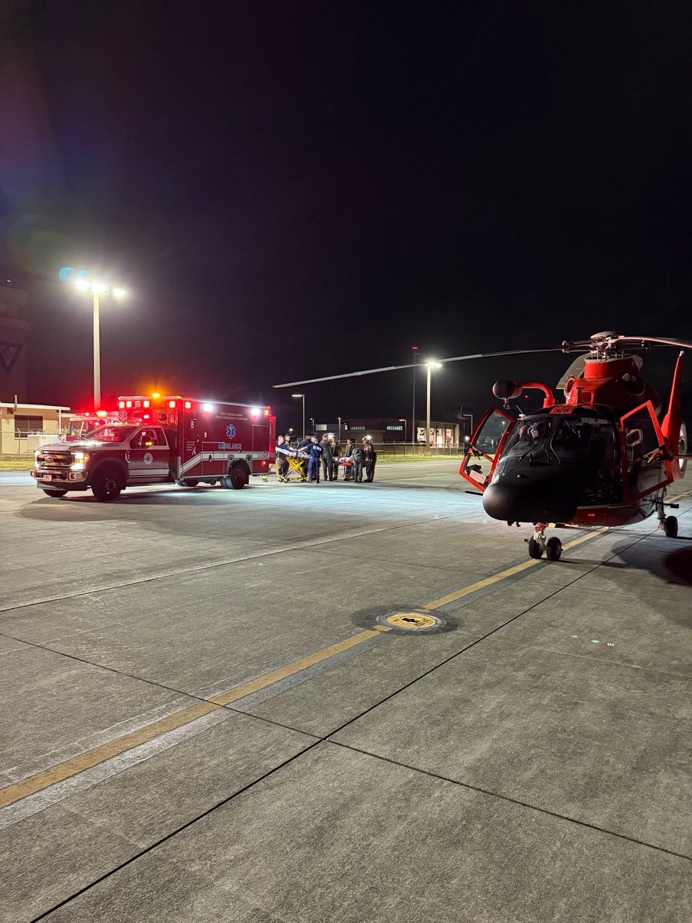 Coast Guard medevacs crew member from cargo ship offshore Oahu