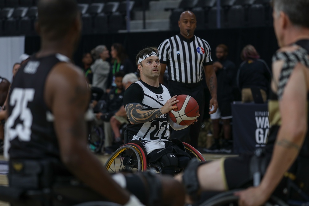 Wheelchair Basketball Championship at the DoD Warrior Games