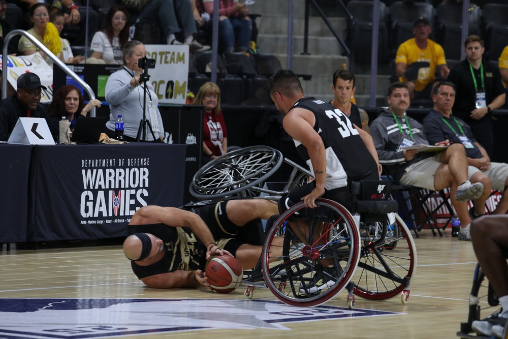 Wheelchair Basketball Championship at the DoD Warrior Games