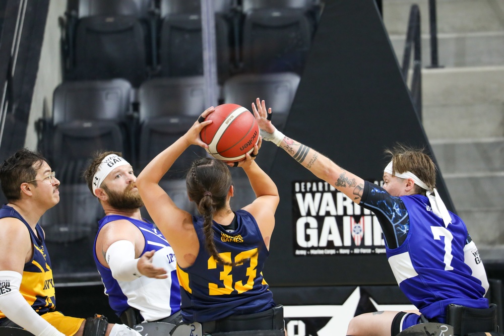 Team Army Wins Gold in Wheelchair Basketball Finals at DoD Warrior Games 2025