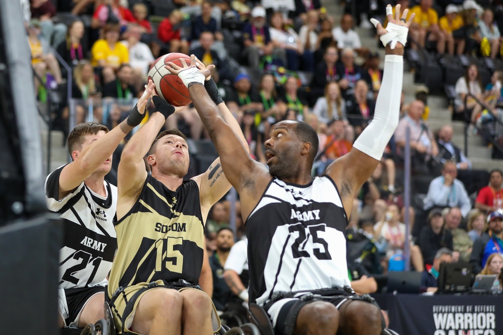 Team Army Wins Gold in Wheelchair Basketball Finals at DoD Warrior Games 2025