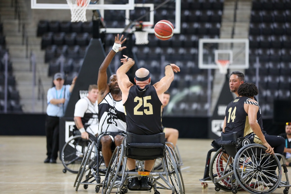 Team Army Wins Gold in Wheelchair Basketball Finals at DoD Warrior Games 2025