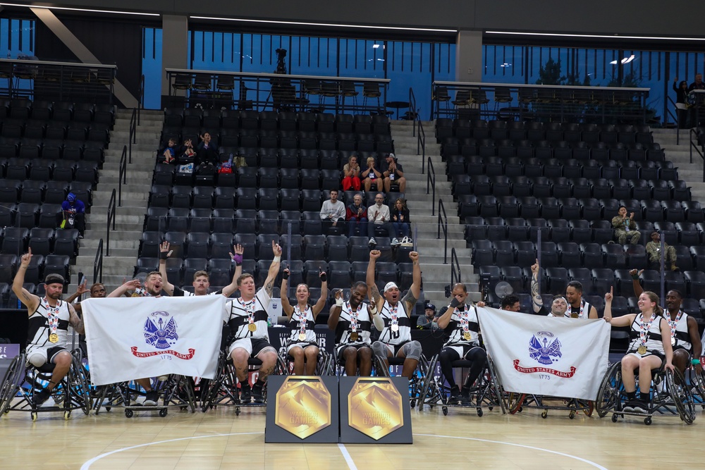 Team Army Wins Gold in Wheelchair Basketball Finals at DoD Warrior Games 2025