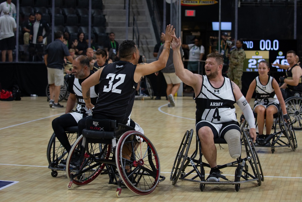Wheelchair Basketball Championship at the DoD Warrior Games
