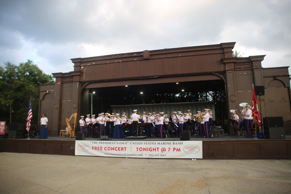 Marine Band Concert at Sylvan Theater