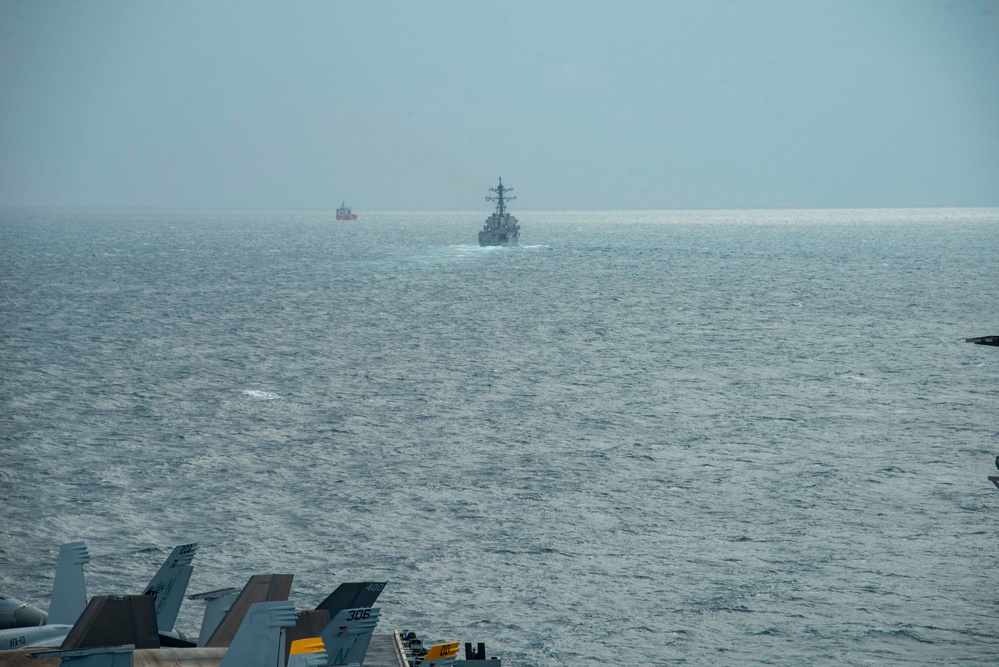 USS Carl Vinson (CVN 70) Transits the Balabac Strait