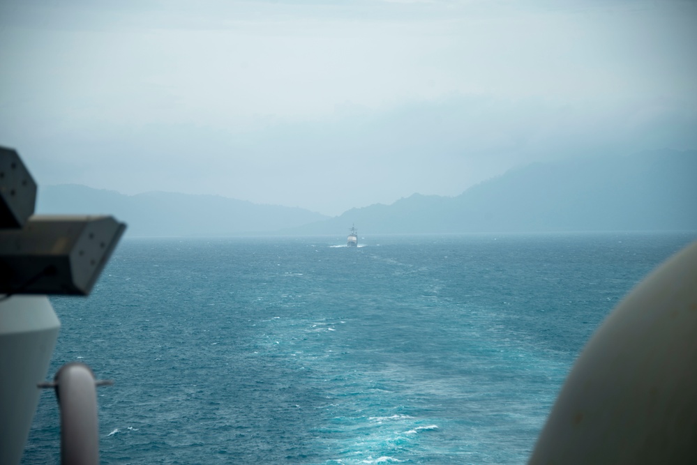 USS Carl Vinson (CVN 70) Transits the Balabac Strait