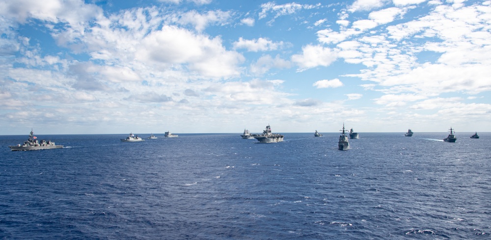 TALISMAN SABRE 2025 Multinational Group Sail