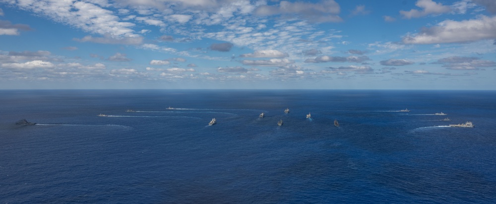 TALISMAN SABRE 2025 Multinational Group Sail