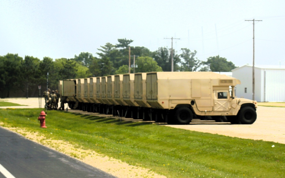 July 2025 training operations at Fort McCoy