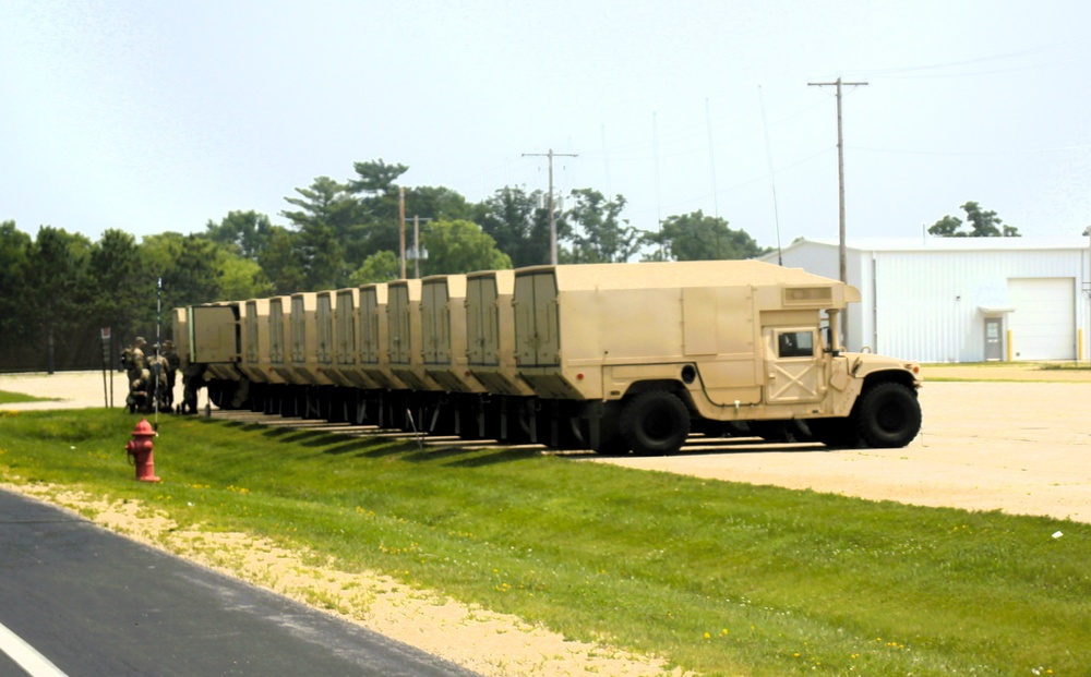 July 2025 training operations at Fort McCoy