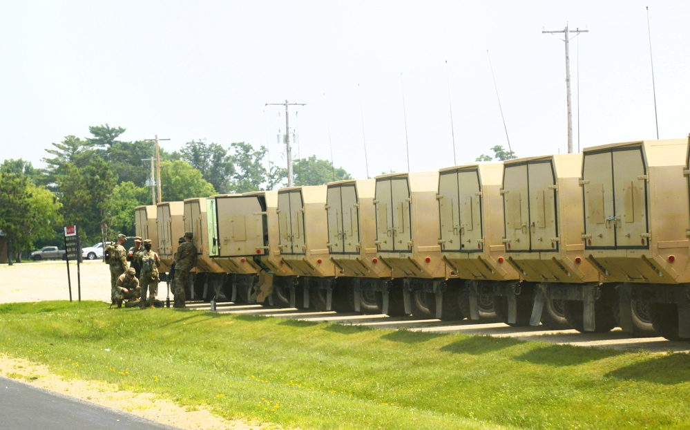 July 2025 training operations at Fort McCoy