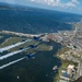 The U.S. Navy Flight Demonstration Squadron, the Blue Angels’ perform at the Pensacola Beach Air Show