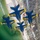 The U.S. Navy Flight Demonstration Squadron, the Blue Angels’ perform at the Pensacola Beach Air Show