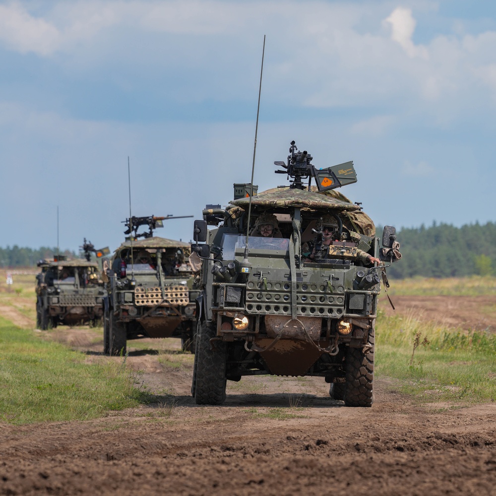 Task Force Iron Soldiers participate in joint live-fire exercise in Poland