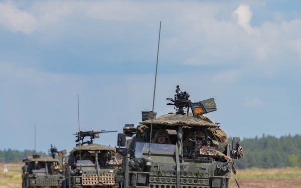 Task Force Iron Soldiers participate in joint live-fire exercise in Poland